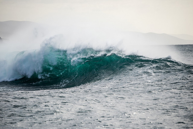 <p>Olas en El Cotillo, Fuerteventura.</p>