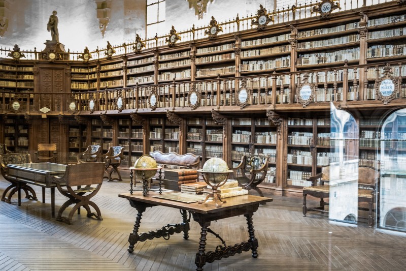 <p>Antigua librería de la Universidad de Salamanca.</p>