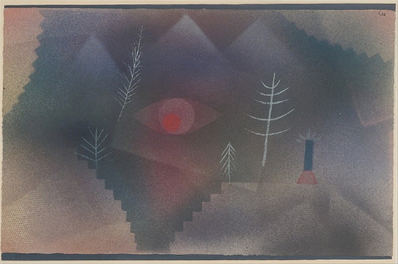 <p>Vistazo de un paisaje (1926) de Paul Klee.</p>