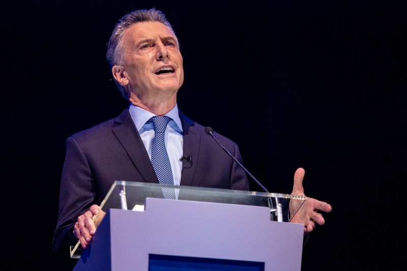 <p>Mauricio Macri, durante el debate.</p>