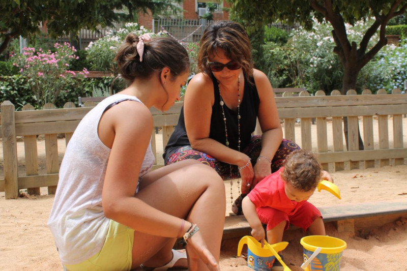 <p>Una de las familias que participa en el programa.</p>