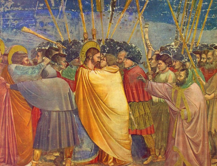 <p>'El beso de Judas', de Giotto.</p>