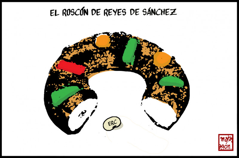 <p>Roscón de Reyes. </p>