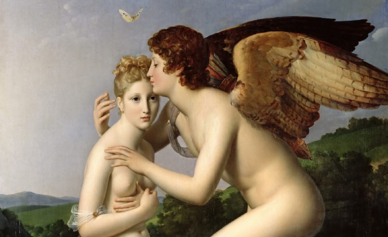 <p>'Eros y Psique', François Gérand (1798)</p>