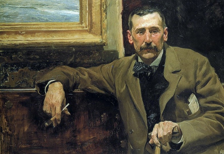 <p>Retrato de Benito Pérez Galdós a sus 51 años (1894)</p>