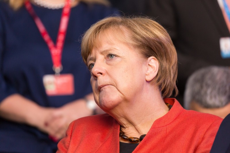 <p>Angela Merkel en 2017.</p>