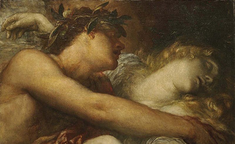 <p>'Orfeo y Eurídice' (1872), del pintor inglés George Frederick Watts </p>