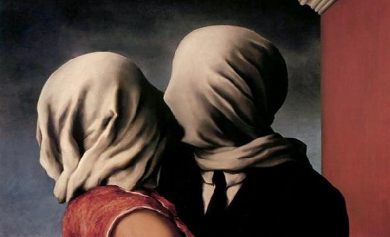 <p><em>Los Amantes</em>, de René Magritte</p>