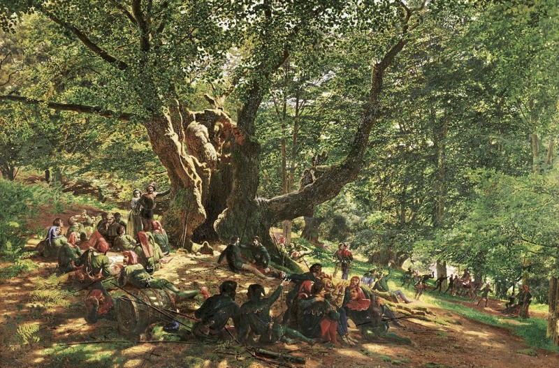 <p><em>La banda de Robin Hood</em> (1859)</p>