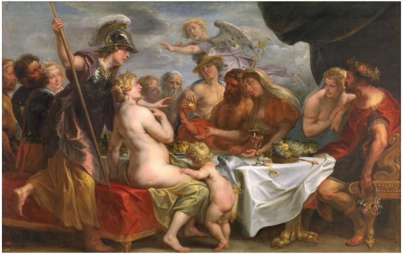 <p><em>La boda de Tetis y Peleo</em>, de Jacques Jordaens.</p>