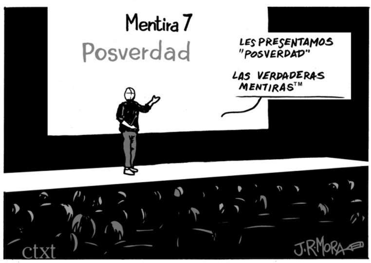 <p>Posverdad.</p>