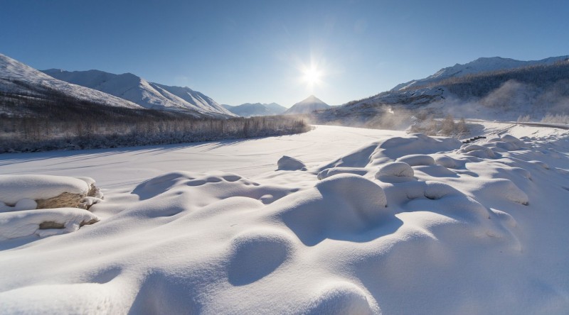 <p>Verkhoyansk, en el Ártico ruso. Hace unos días la temperatura llegó a los 38 grados. </p>