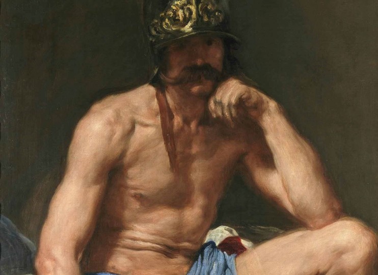 <p>El dios Marte. Diego de Velázquez.</p>