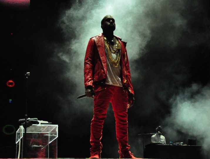 <p>Una actuación de Kanye West, en Chile, en 2011. </p>