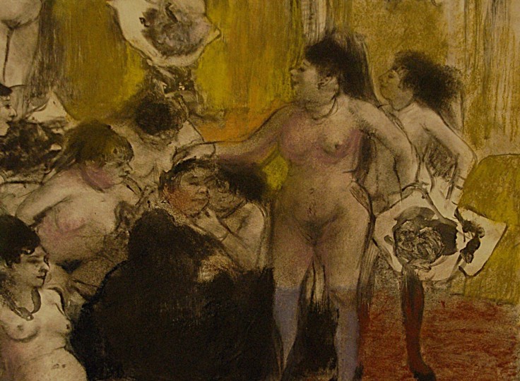 <p>La fête de la patronne (Edgar Degas, 1878-1879).</p>