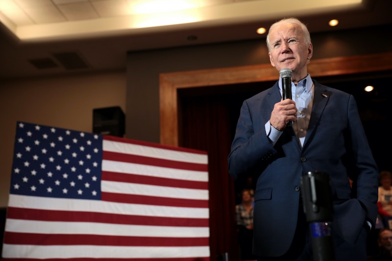 <p>Joe Biden durante un mitin en Henderson (Nevada) el pasado febrero.</p>