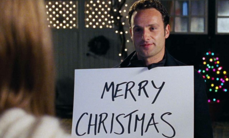 <p>Una de las escenas más celebres de 'Love actually' (Richard Curtis, 2003).</p>