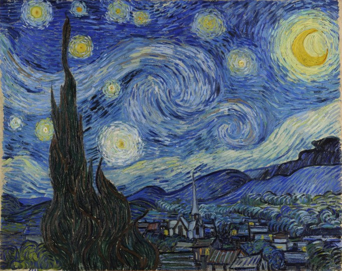 <p>'La noche estrellada', pintado por Vincent van Gogh en junio de 1889.</p>
