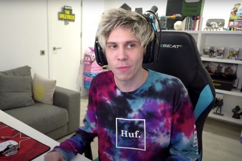 <p>Rubius, durante uno de usos vídeos para YouTube. </p>