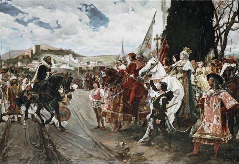 <p><em>La rendición de Granada</em> (1882). Francisco Pradilla y Ortiz</p>