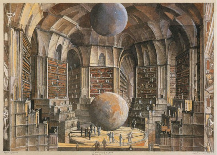 <p>La biblioteca de Babel.</p>