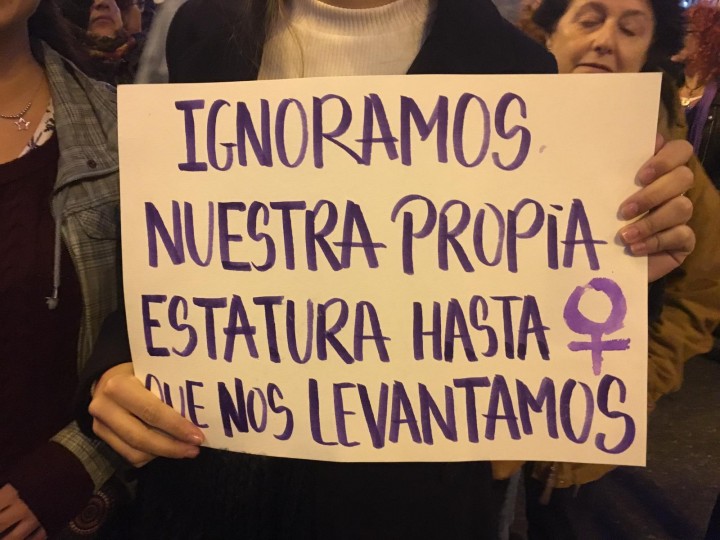 <p>Huelga feminista del 8 de marzo de 2019.</p>