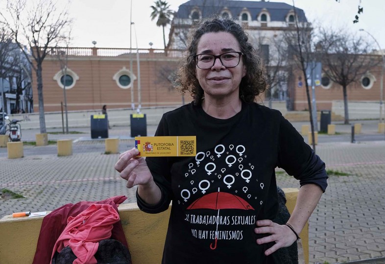 <p>María José Barreda, en un acto en Sevilla el 3 de marzo de 2021.</p>