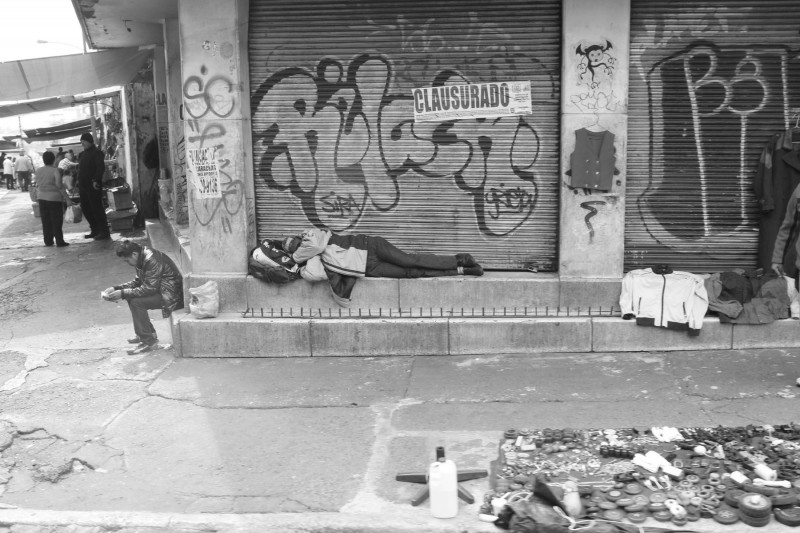 <p>Vendedor callejero en México DF.</p>