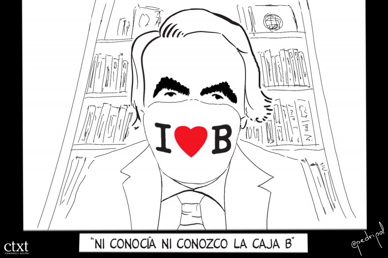 <p>Aznar, caja B, PP </p>