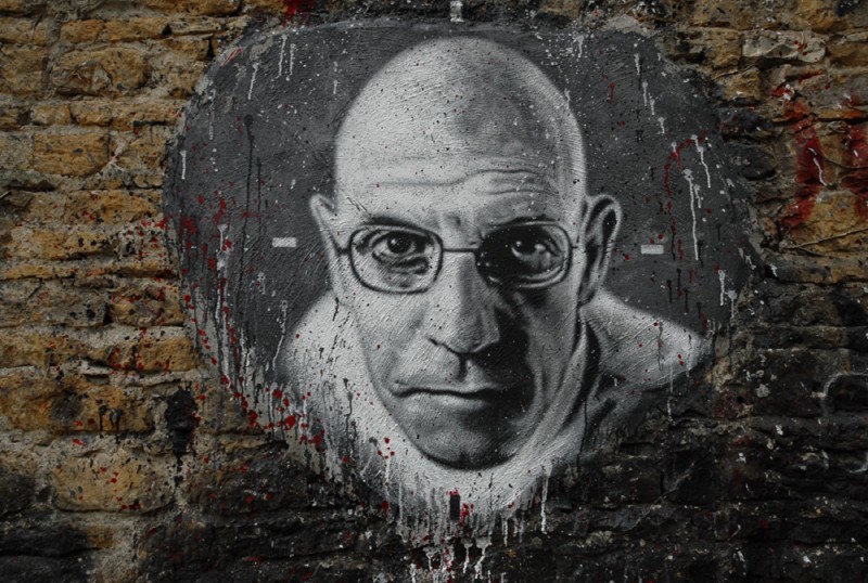<p>Retrato de Foucault en la Demeure du Chaos, instalación de arte contemporáneo en Francia.</p>