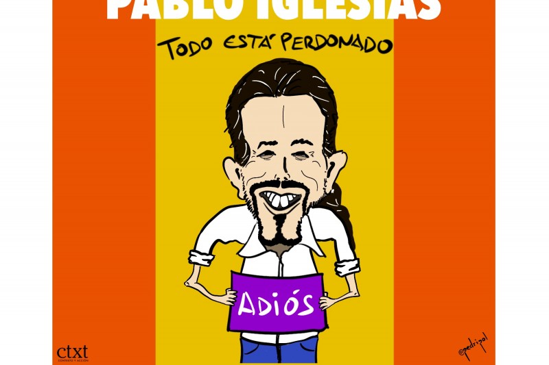 <p>Pablo Iglesias, despedida</p>