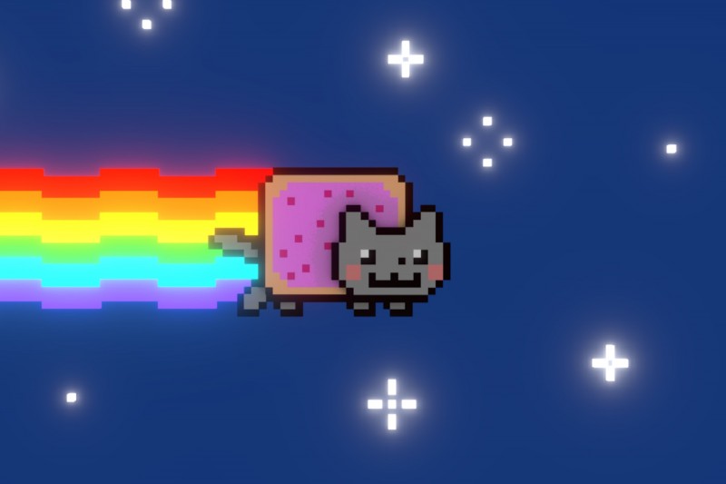 <p>El Nyan Cat.</p>