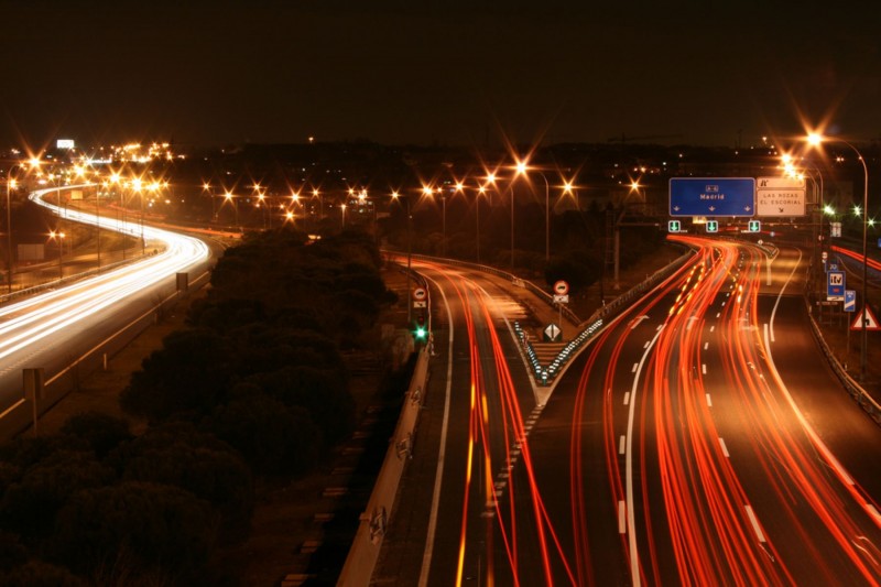 <p>Autovía A6, a su paso por Las Rozas (Madrid).</p>