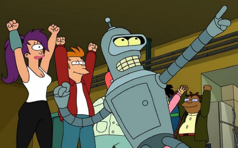 <p>Los protagonistas de 'Futurama'.</p>