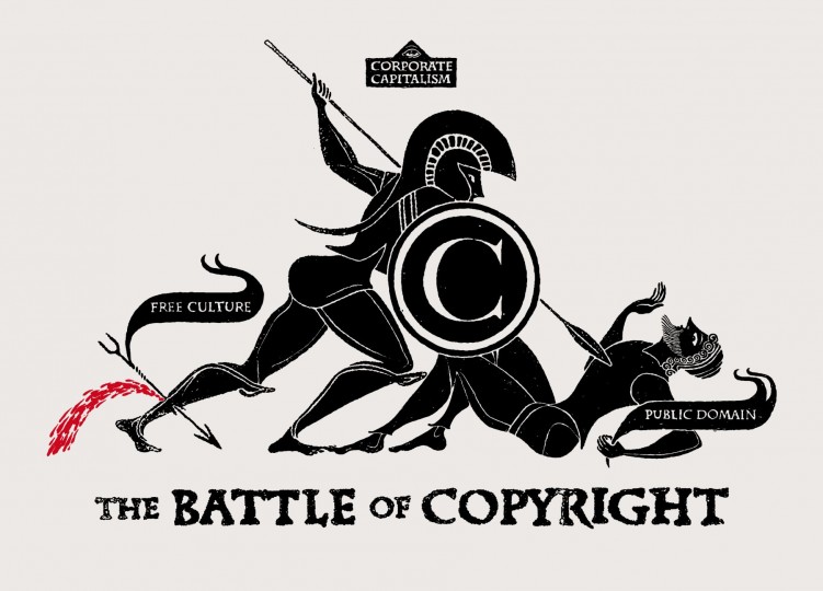 <p>La batalla del copyright.</p>