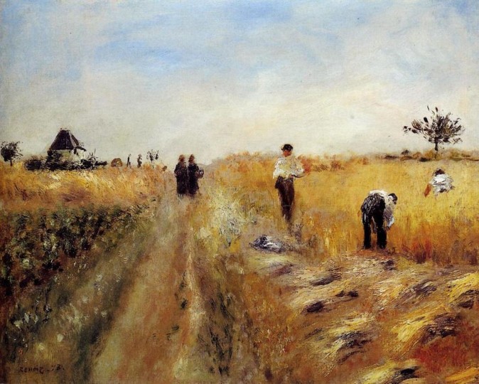 <p>Los segadores de Pierre-Auguste Renoir.</p>