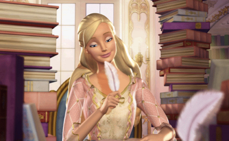 <p>Fotograma de 'Barbie: la princesa y la costurera' (2004).</p>