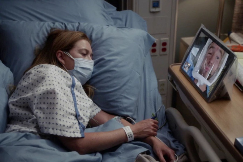 <p>La cirujana estrella Meredith Gray en la nueva temporada de  Anatomía de Grey.</p>