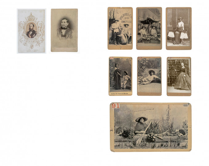 <p>Sociedad Fotógrafo-Artística Cruces y Campa. Tarjetas de visita / Tipos populares mexicanos, 1860-1880</p>