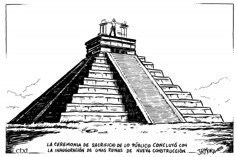 <p>El sacrificio.</p>