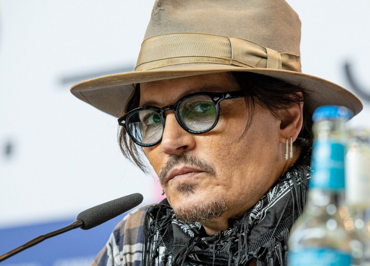 <p>Johnny Depp, durante una rueda de prensa en la Berlinale en 2020.</p>