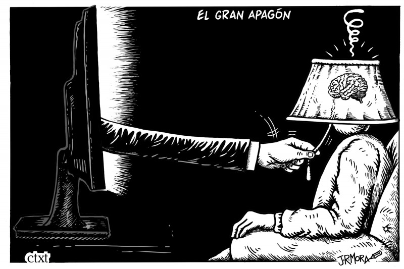 <p>El gran apagón.</p>