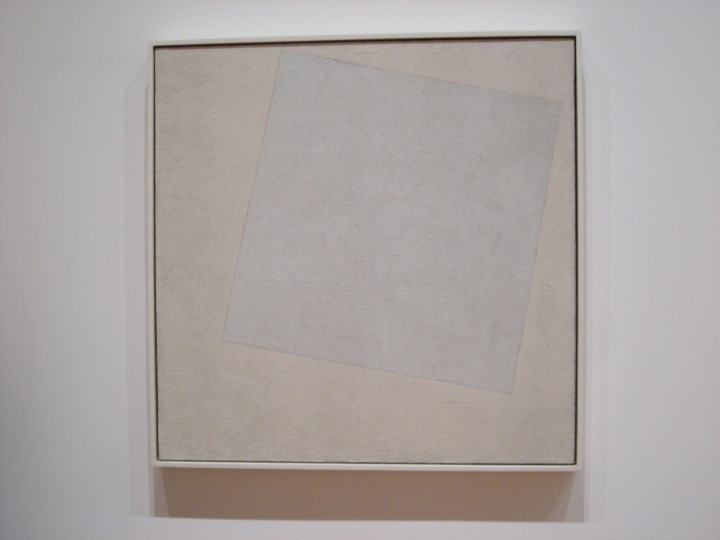 <p>Blanco sobre blanco (1918), Kazimir Malevich.</p>