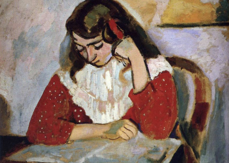 <p><em>El lector, Marguerite Matisse</em> (1906).</p>