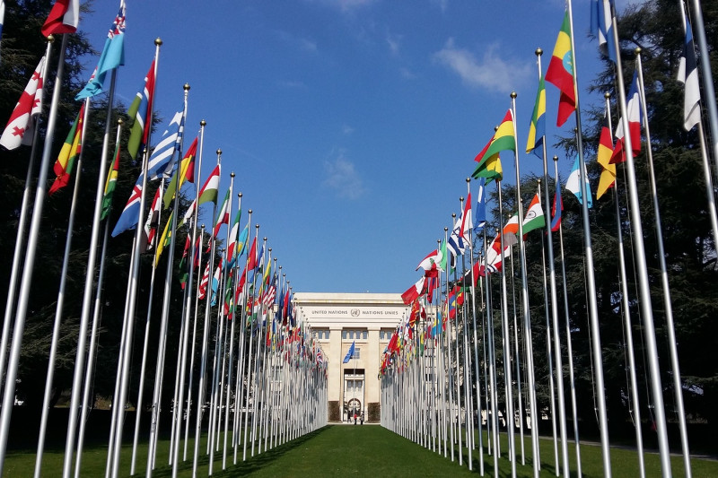 <p>Sede de la ONU, en Ginebra (Suiza).</p>