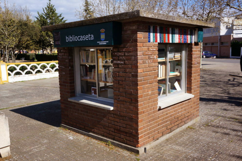 <p>Bibliocabina de Ciudad Rodrigo (Salamanca).</p>