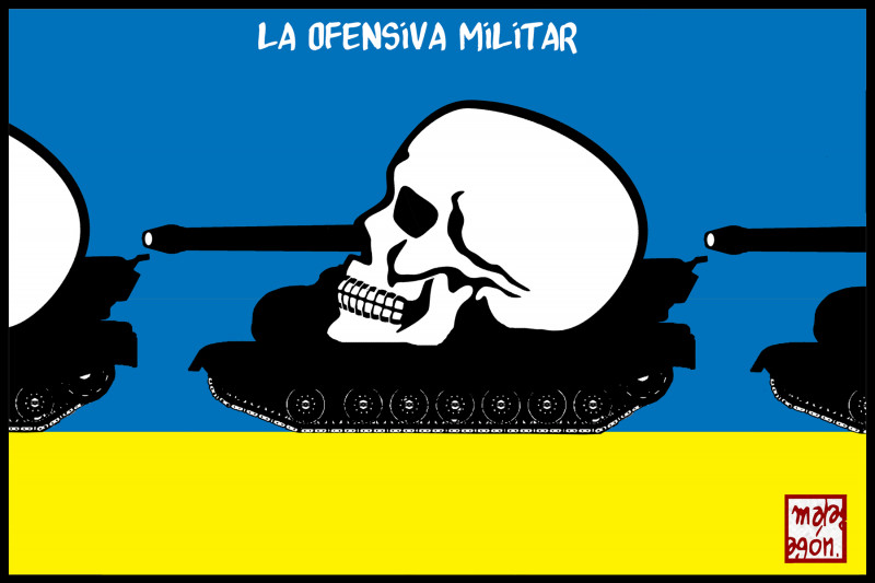 <p>La ofensiva militar</p>