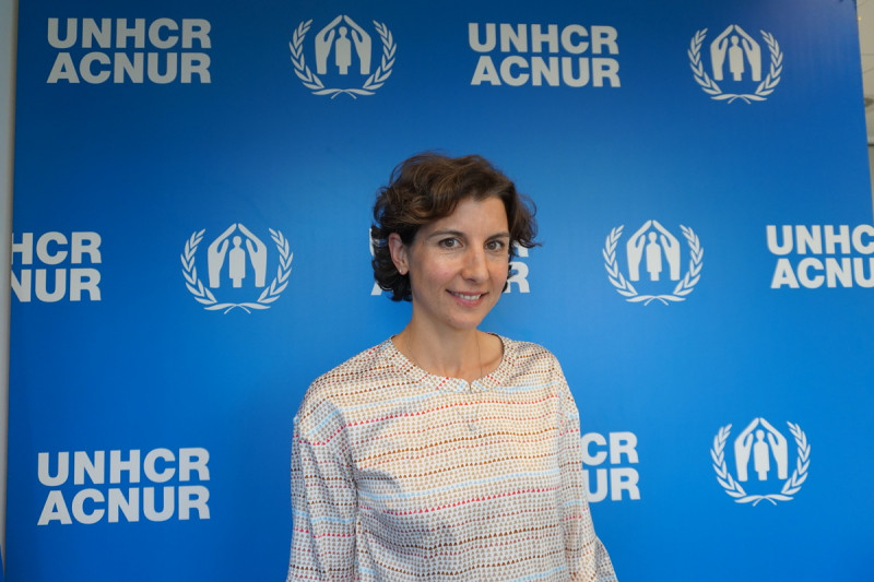 <p>Sophie Muller, representante de ACNUR en España.</p>