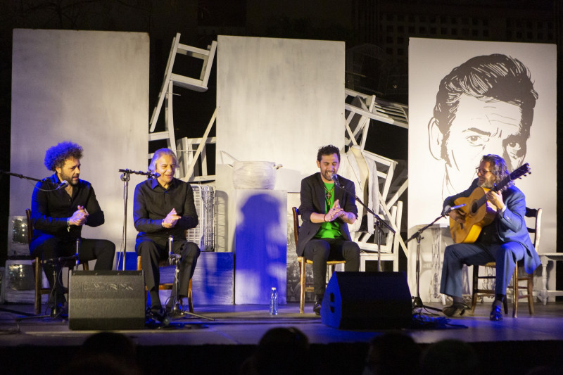 <p>Concierto en homenaje a Antonio Núñez 'Chocolate' en el Polígono Norte de Sevilla.</p>