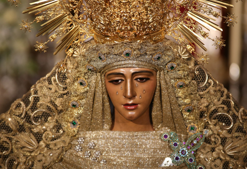 <p>Virgen de la Hermandad de la Esperanza de Triana. </p>